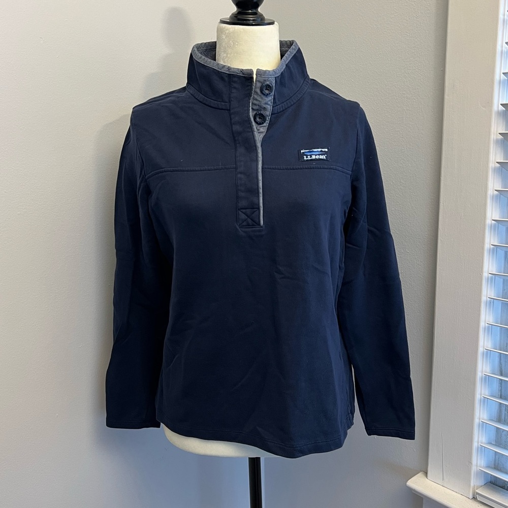 LL Bean Collard Pullover
